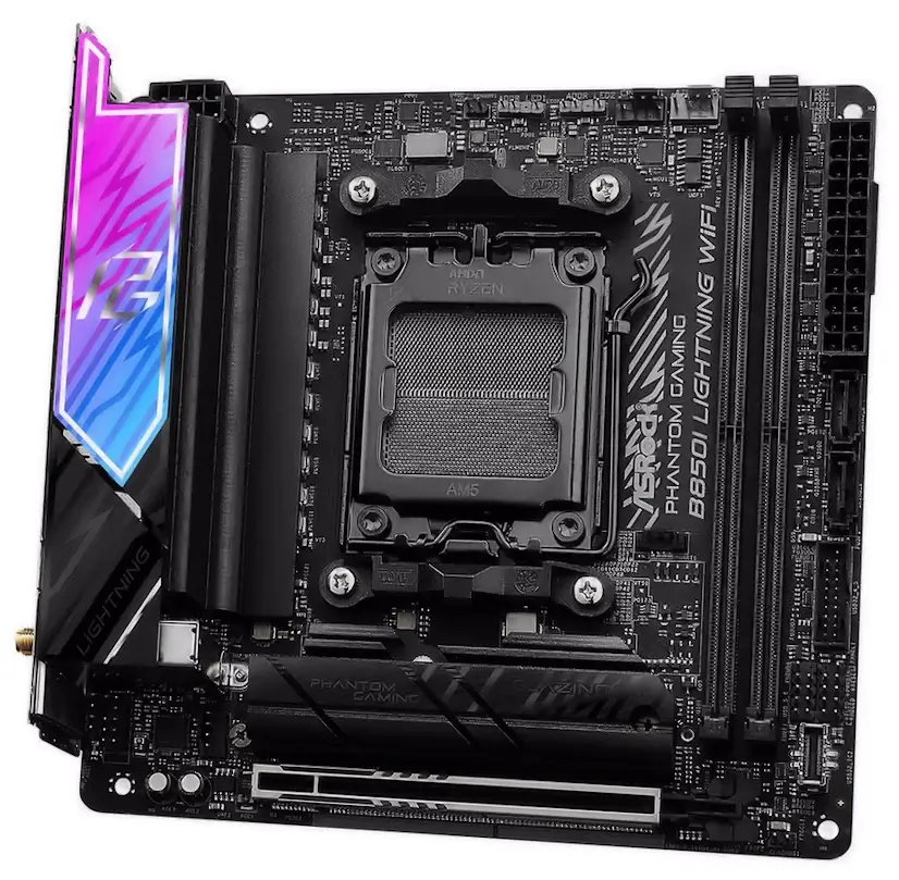 Montaje Placa Base ASRock B850I Lightning WIFI Los Molinos Informático Los Molinos - Montaje Placa Base ASRock B850I Lightning WIFI Los Molinos